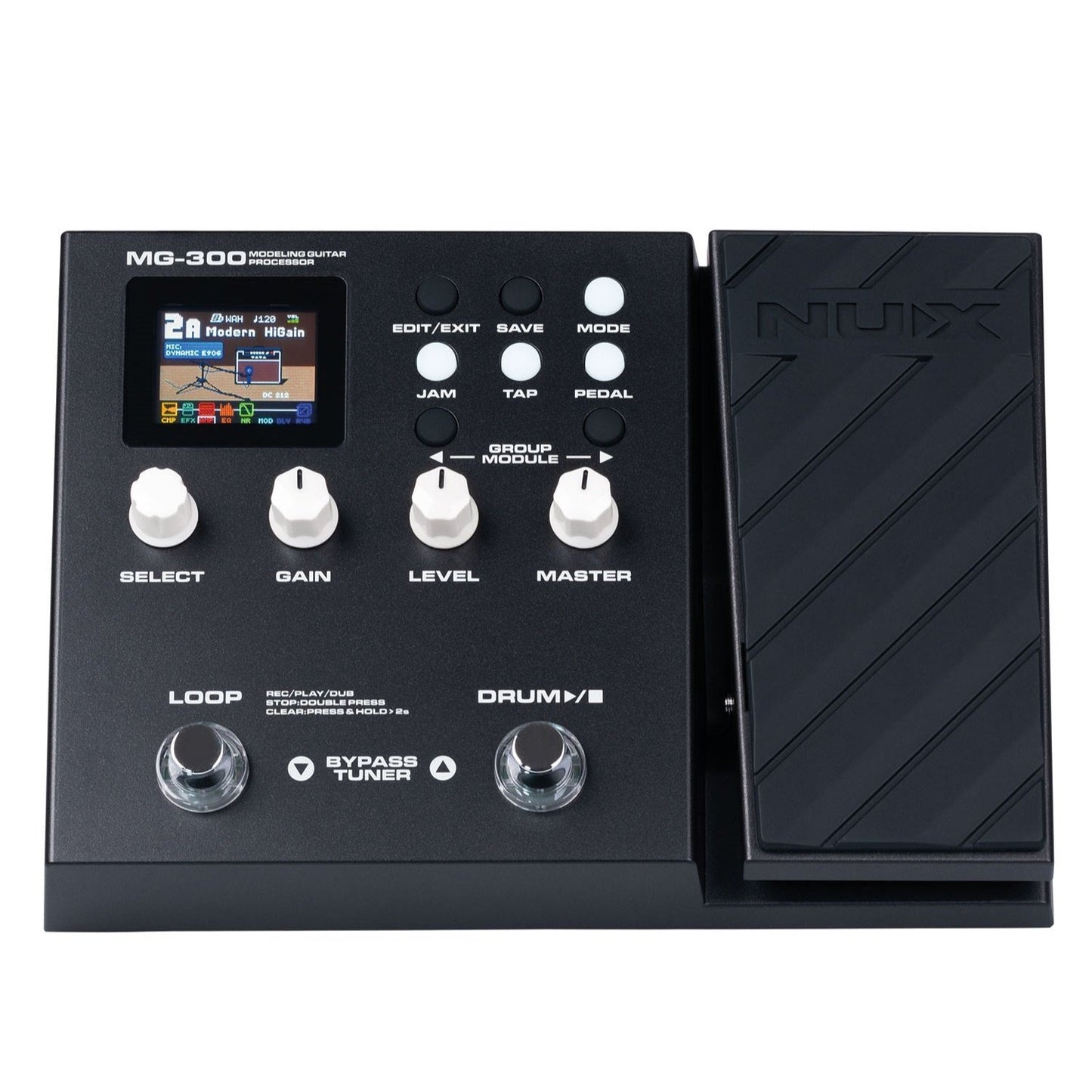 Guitar Multi Effect Processor Pedal NU-X MG-300