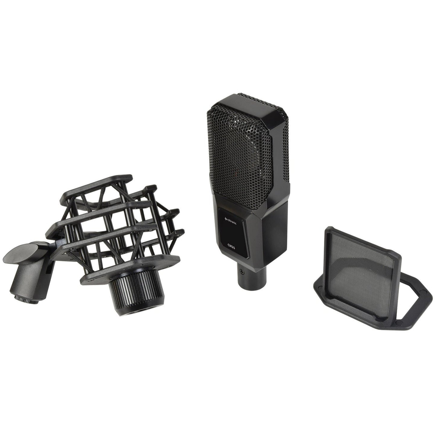 Condenser Microphone Kit Recording Studio - Citronic CM25