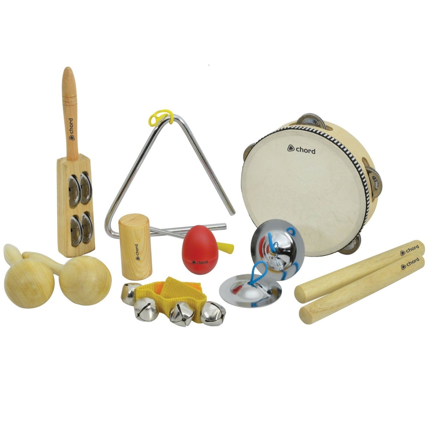 Hand Percussion Set 9 Musical Instruments EARLY YEARS / SCHOOL
