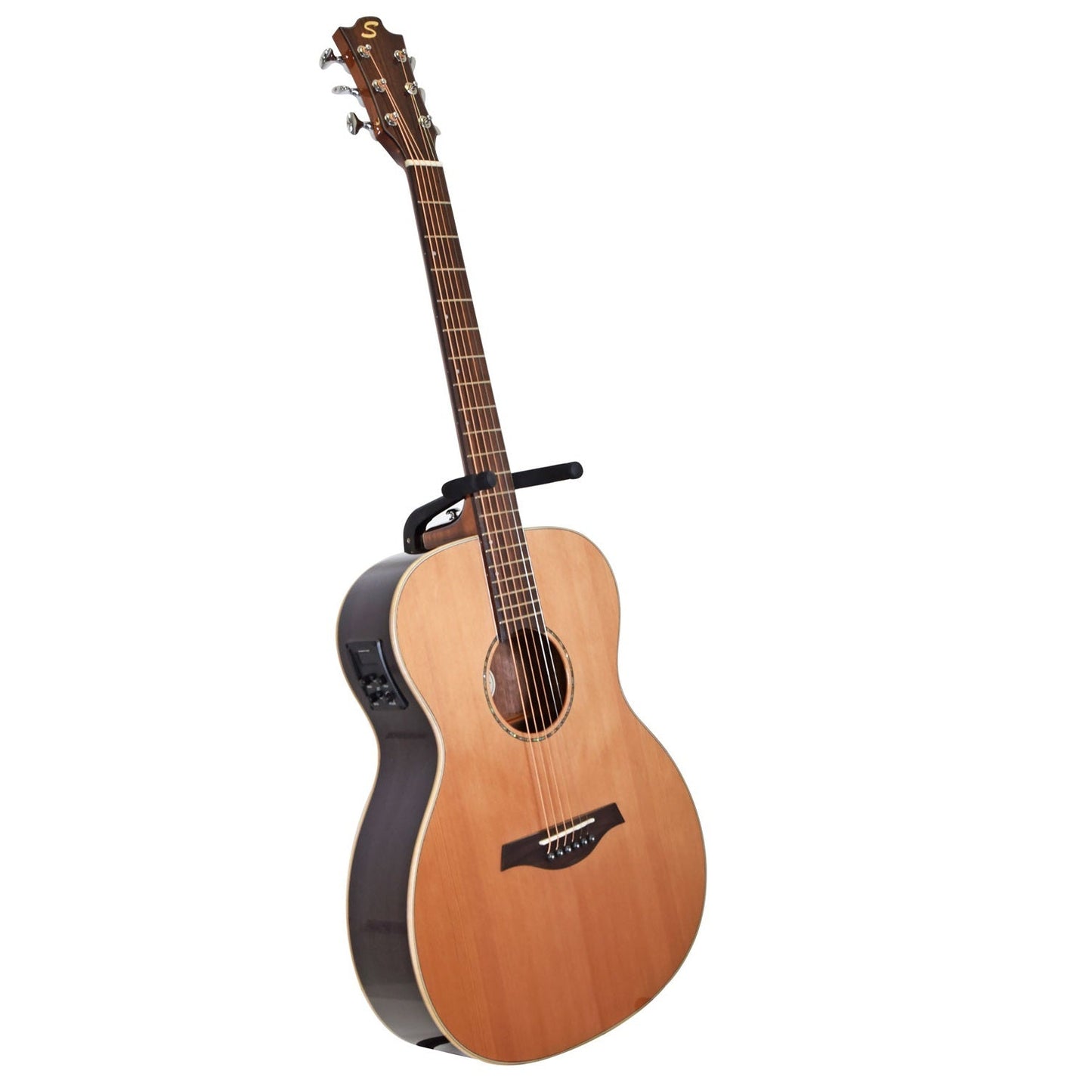 Sevinia Solid Cedar Top Electro-Acoustic Guitar OM40