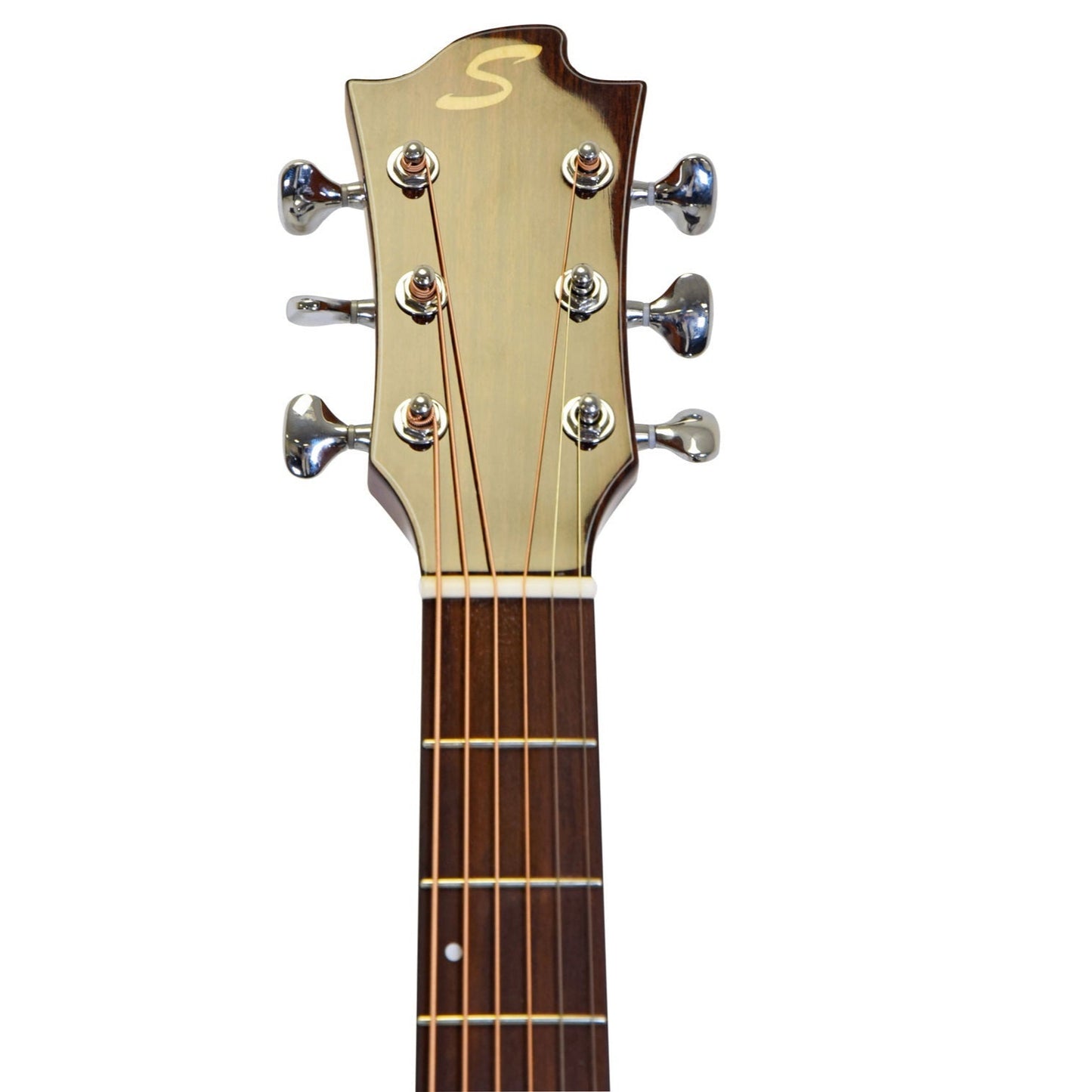 Sevinia Solid Cedar Top Electro-Acoustic Guitar OM40