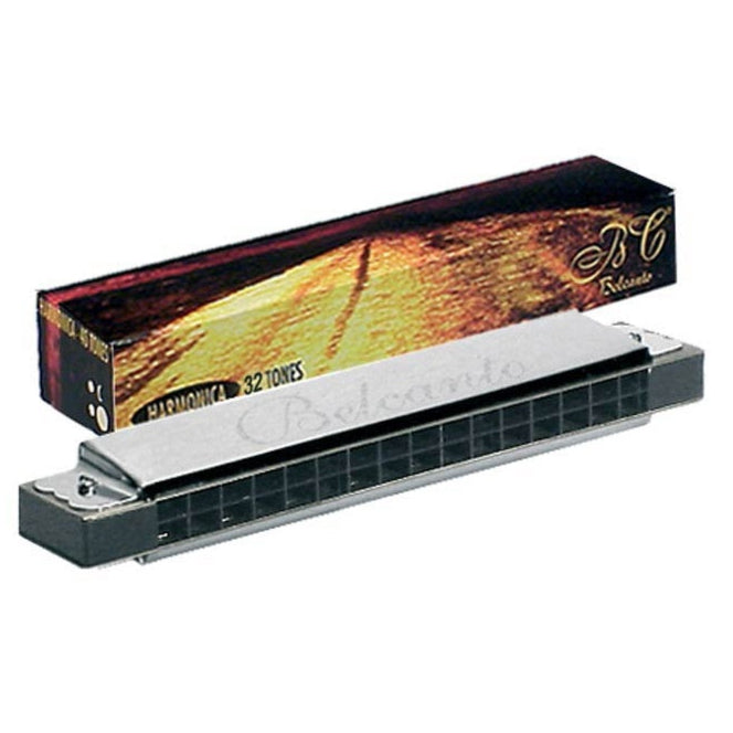 Tremolo Harmonica Key C 32 Reeds Belcanto HRM-32-C