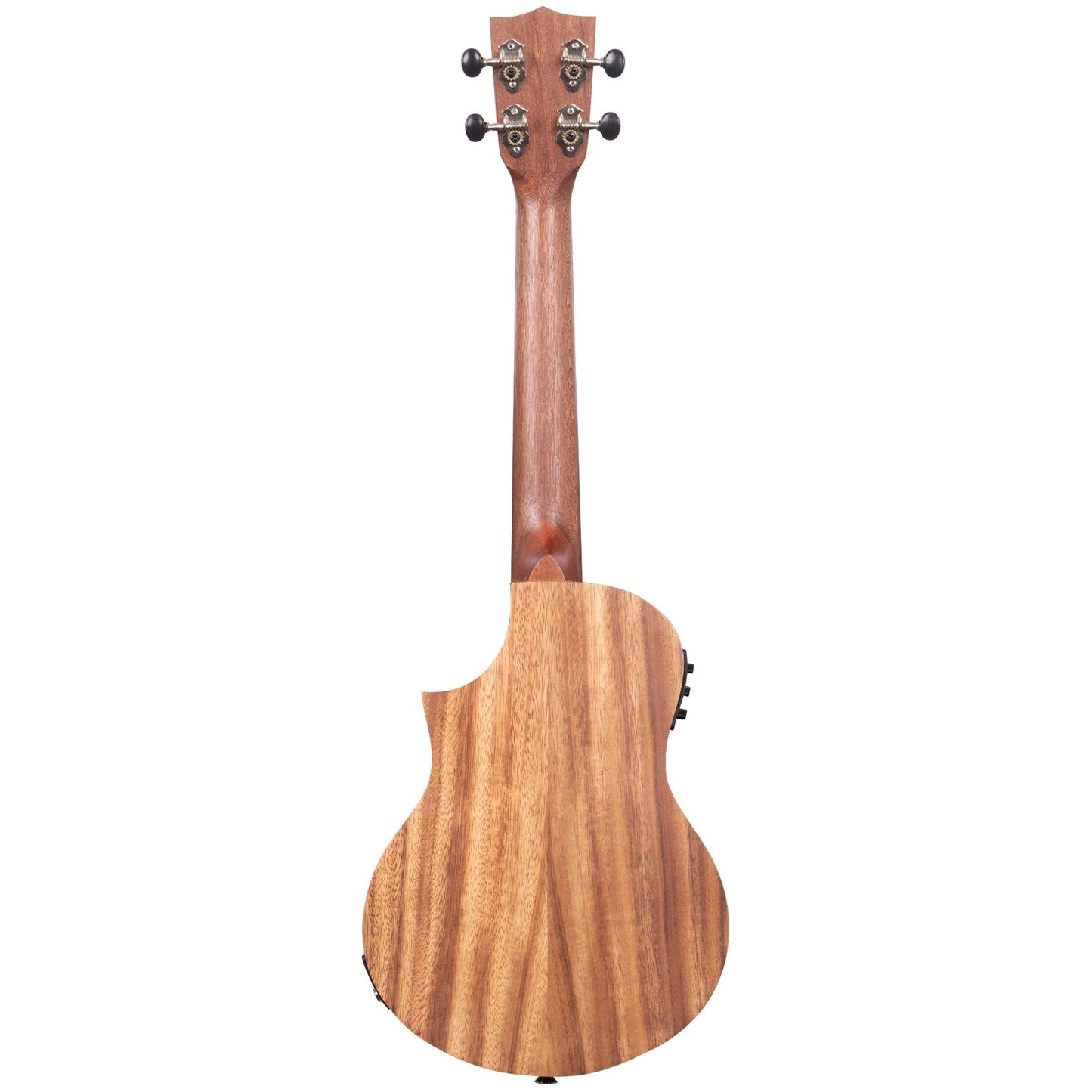 Kala Teak Tri-Top Tenor Electro Ukulele With Cutaway & EQ