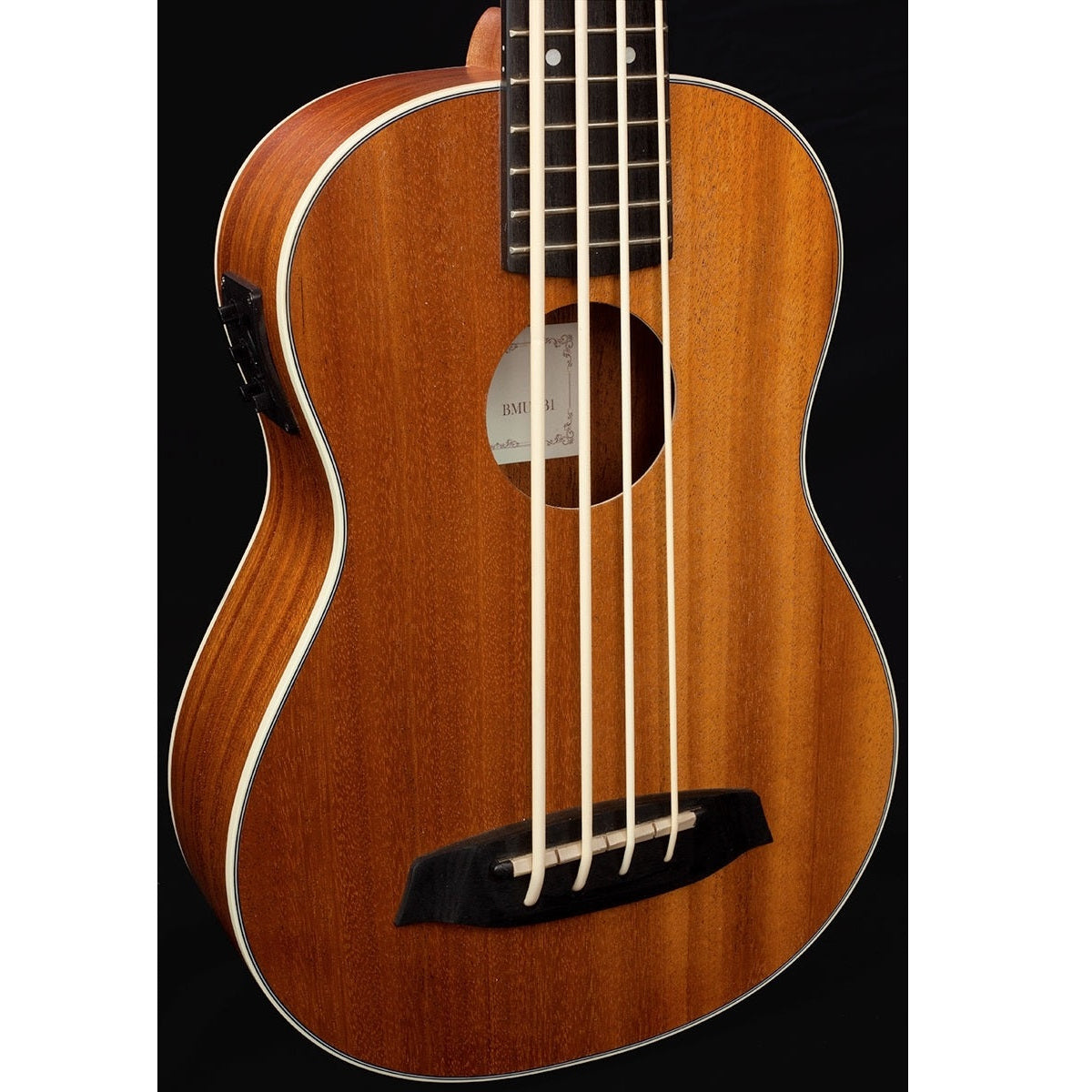 Barnes & Mullins Bass Ukulele - Mahogany BMUKB1
