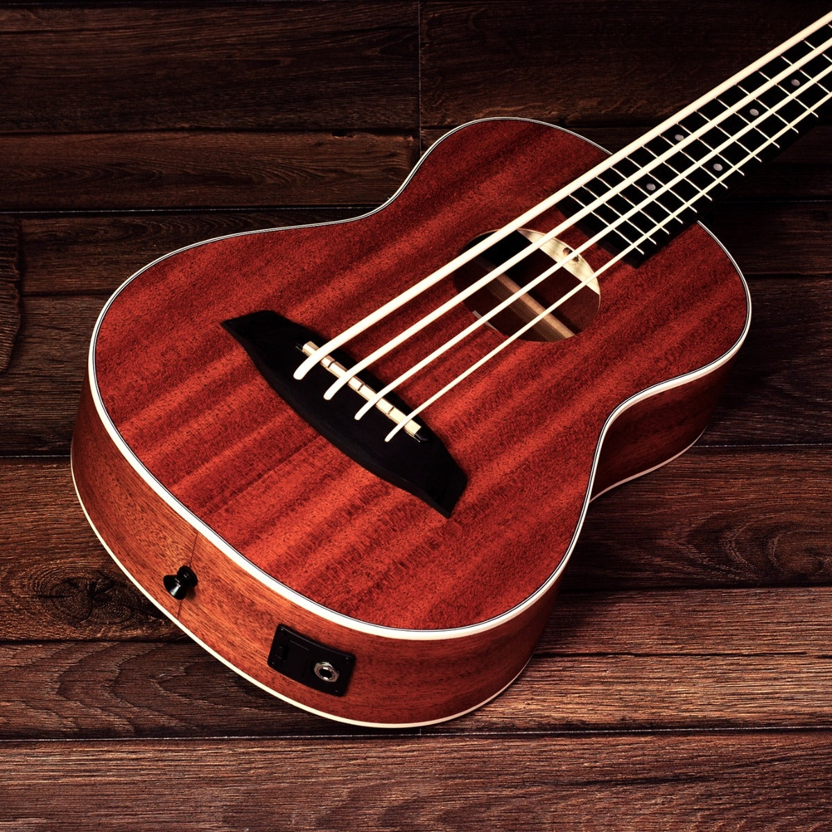 Barnes & Mullins Bass Ukulele - Mahogany BMUKB1