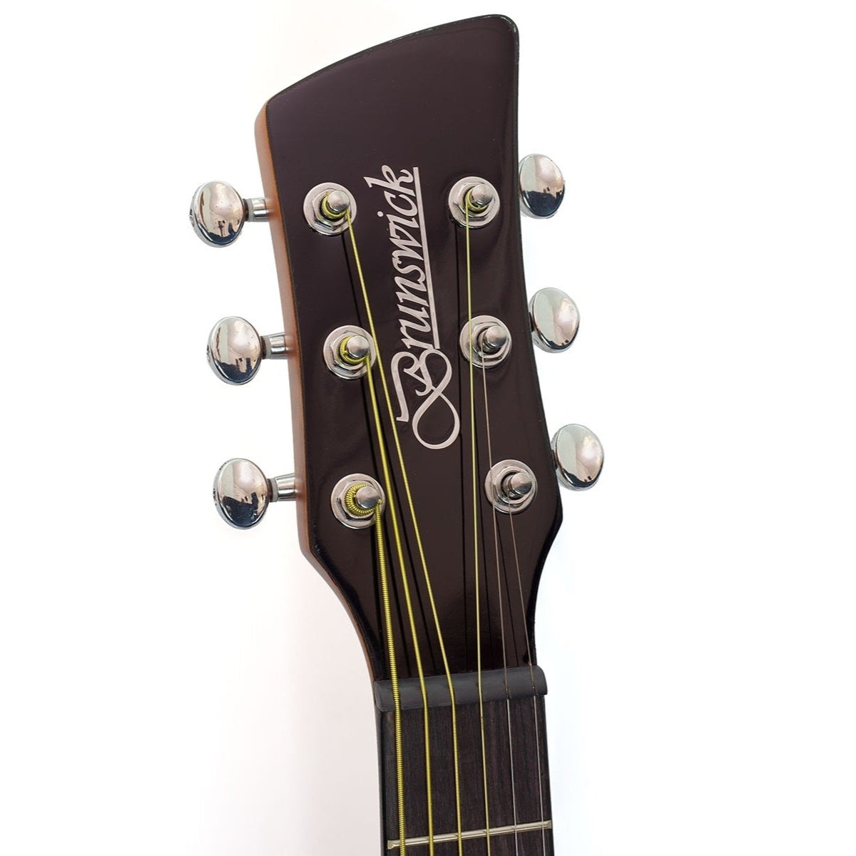 Acoustic Travel Guitar Sapele Mahogany - Brunswick BT200