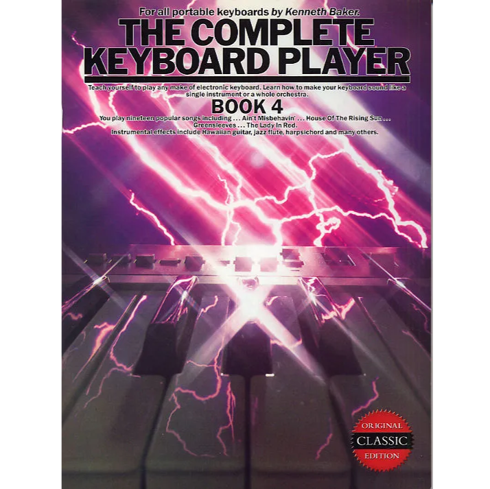 The Complete Keyboard Player: Book 4 - Kenneth Baker ISBN: 9780711913356
