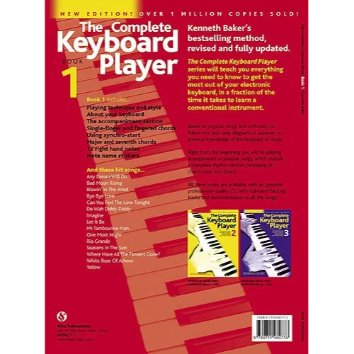 The Complete Keyboard Player Book 1: Kenneth Baker - 9780711980778
