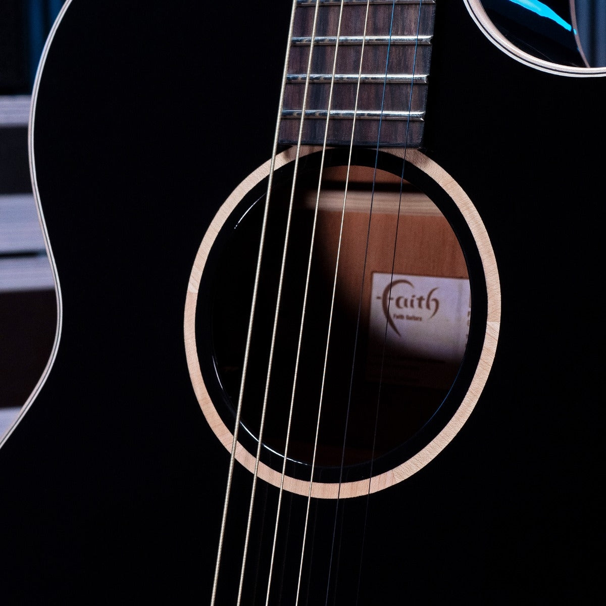 Faith Eclipse Venus Cutaway Electro Black Gloss FVEC