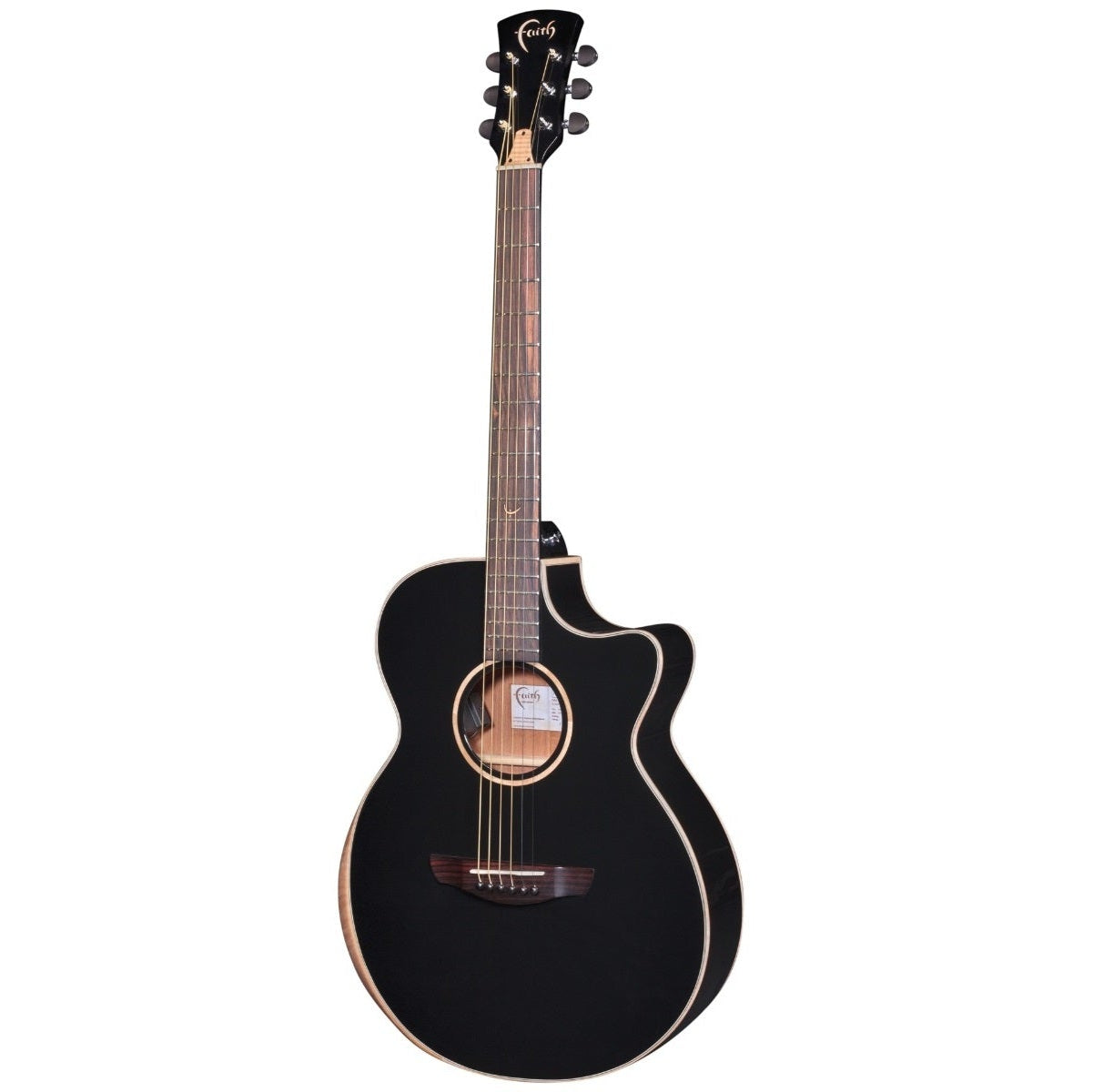 Faith Eclipse Venus Cutaway Electro Black Gloss FVEC