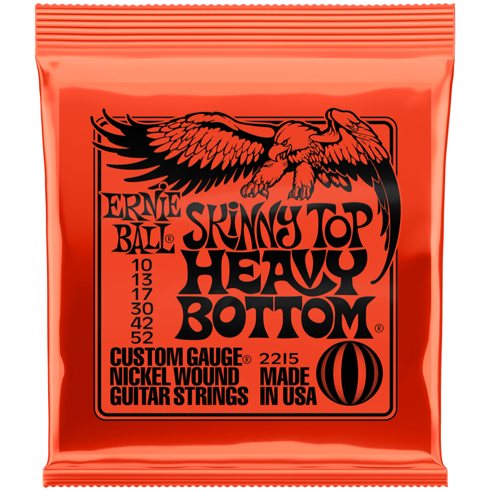 Ernie Ball Skinny Top Heavy Bottom Electric Guitar Strings 10-52