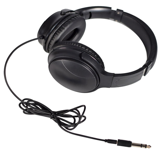 DJ Headphones FOLDING 1.5 m Wire 3.5 mm & 6.3 mm Stereo Jack