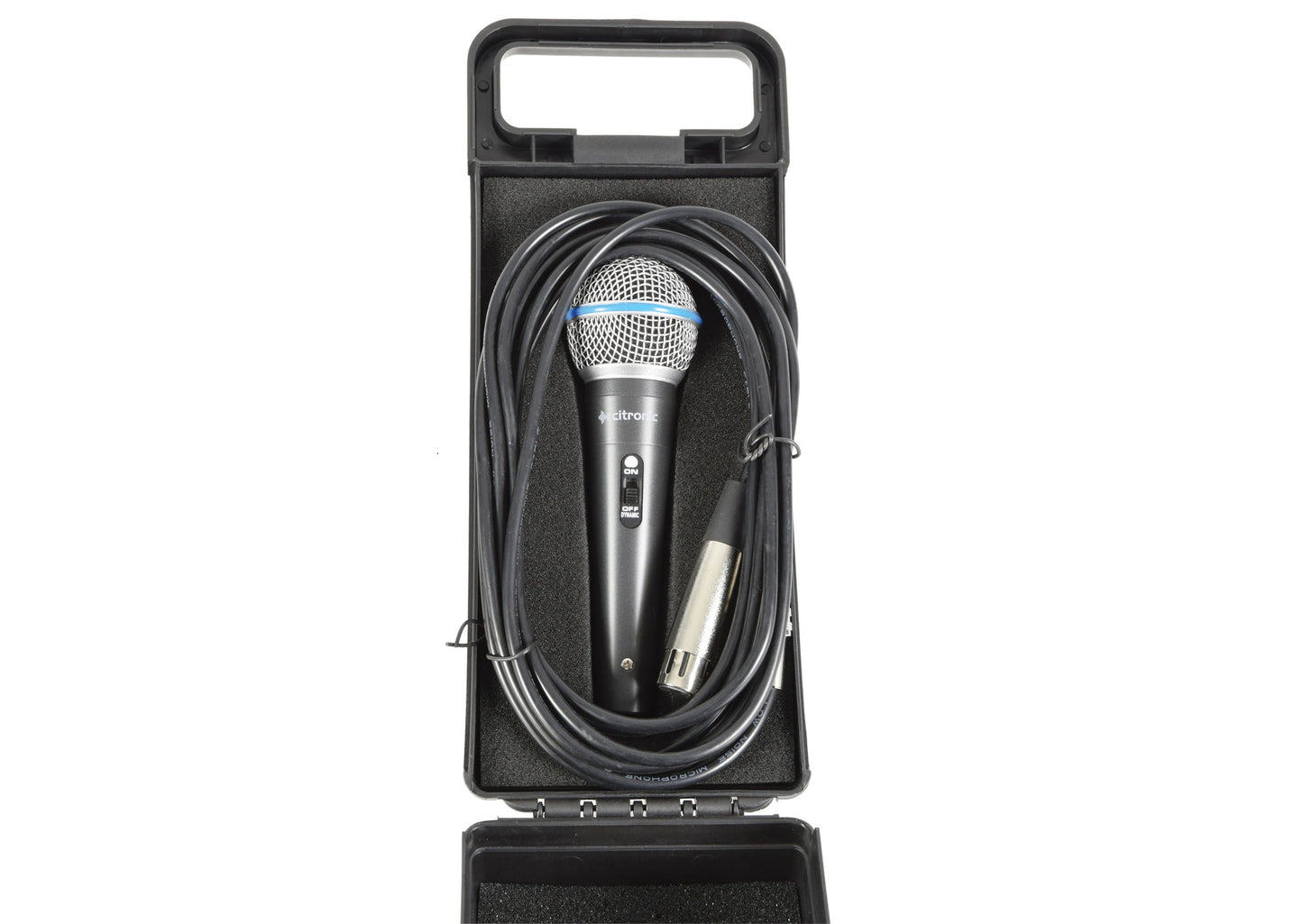 Dynamic Vocal Microphone With Case, Clip & Cable - Citronic DM15