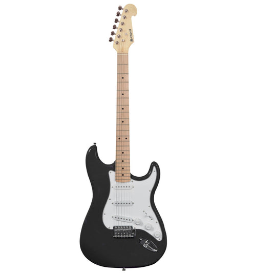 Chord Electric SC Guitar Black CAL63M-BK