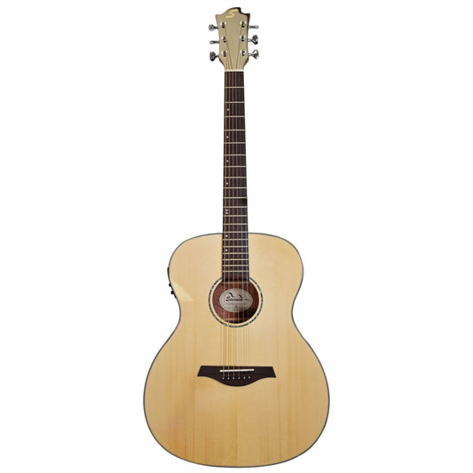 Sevinia Solid Spruce Top Electro-Acoustic Guitar OM40
