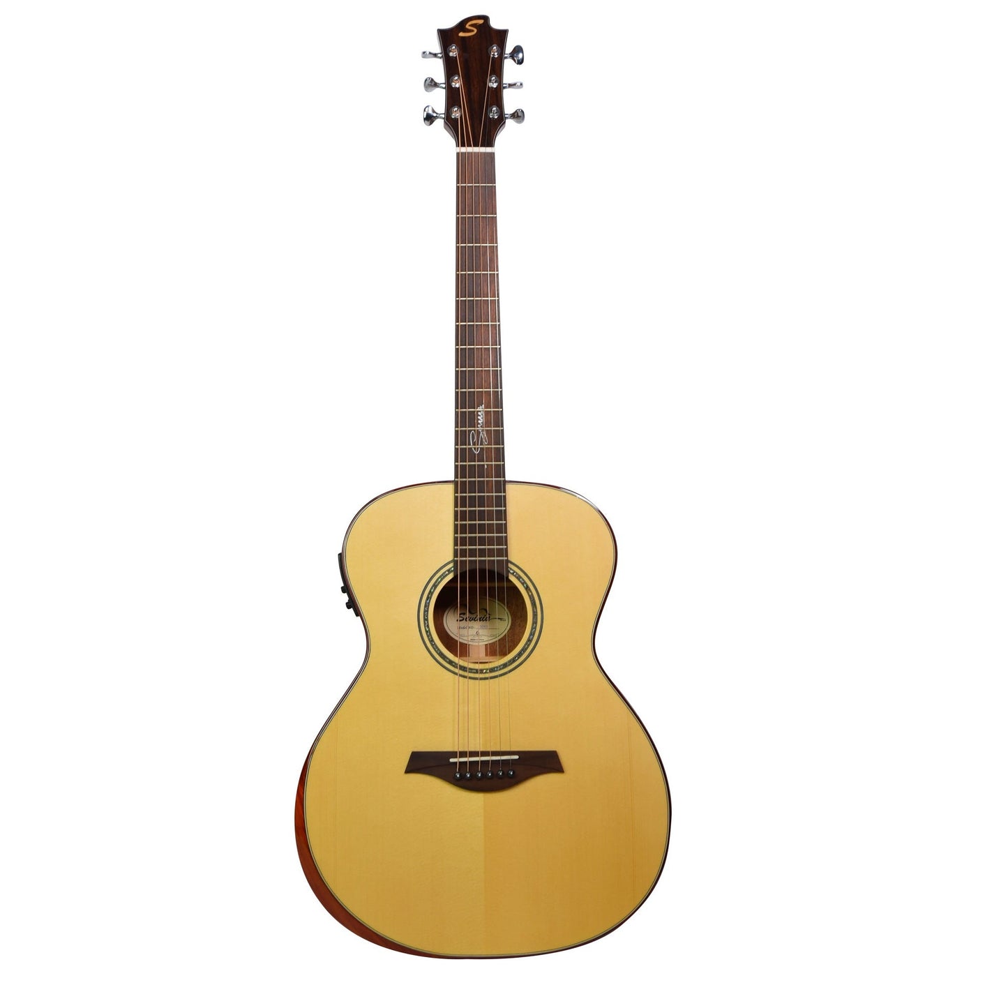 Sevinia Signature Series Solid Spruce & Mahogany Orchestra Electro-Acoustic Guitar SW41C