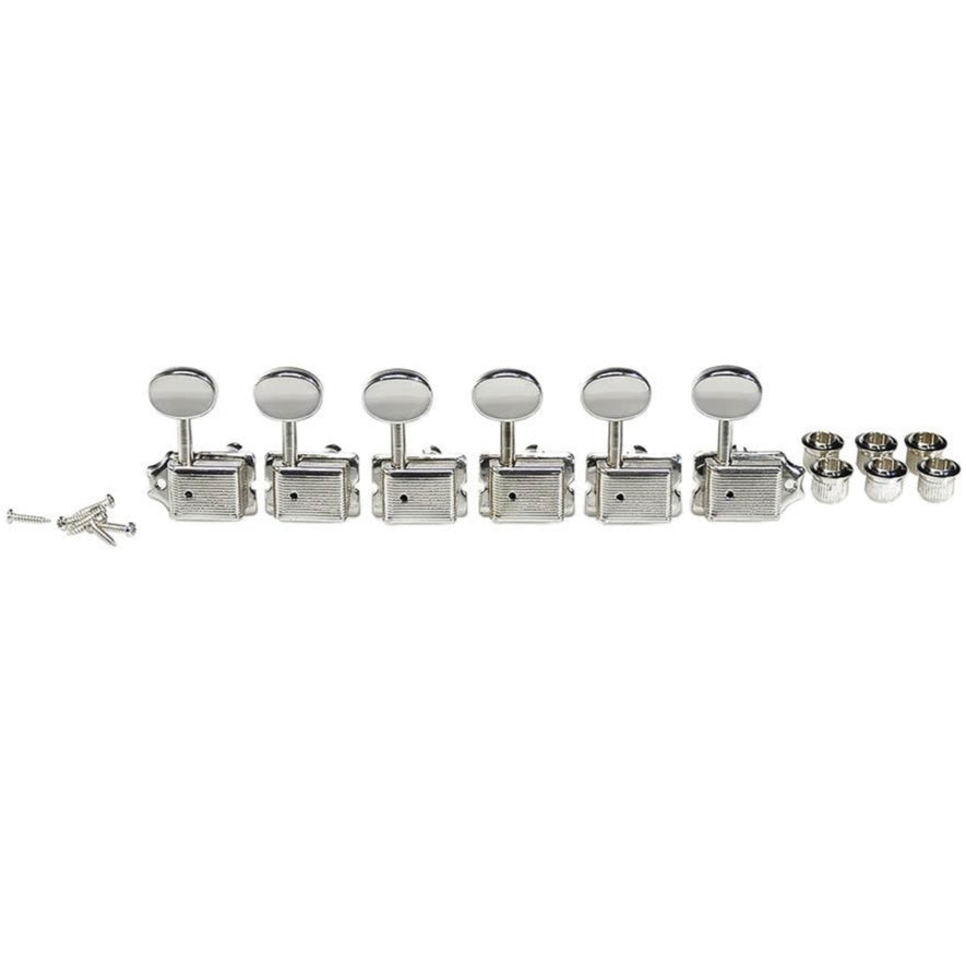 Guitar Machine Tuning Heads Vintage Style 6-In-A-Line