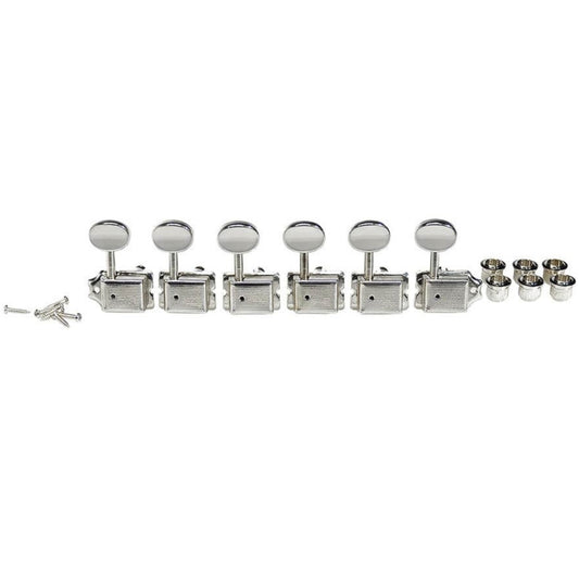 Guitar Machine Tuning Heads Vintage Style 6-In-A-Line