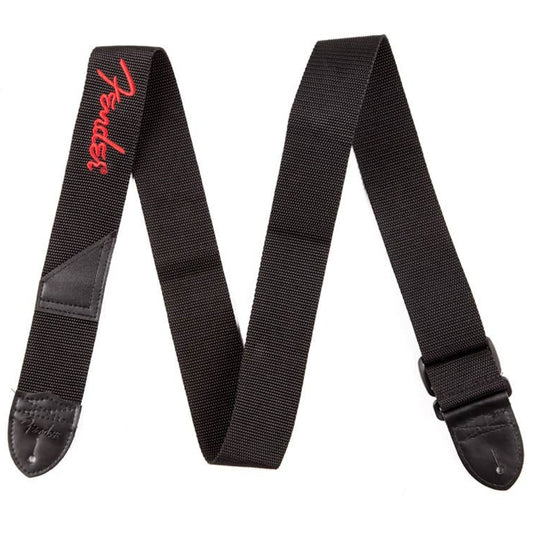 Fender Guitar Strap Pick Pocket & Red Logo
