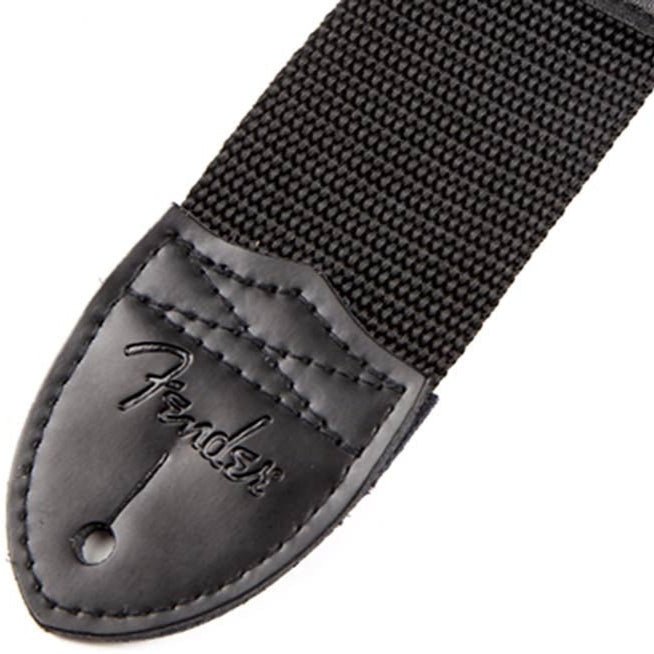 Fender Guitar Strap Pick Pocket & Yellow Logo