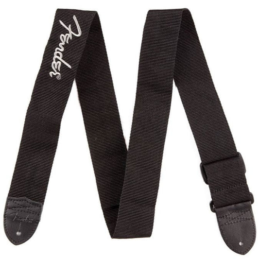 Fender Guitar Strap Pick Pocket & Grey Logo
