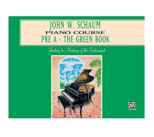 Piano Course Pre A The Green Book - Wesley Schaum - 02915618139