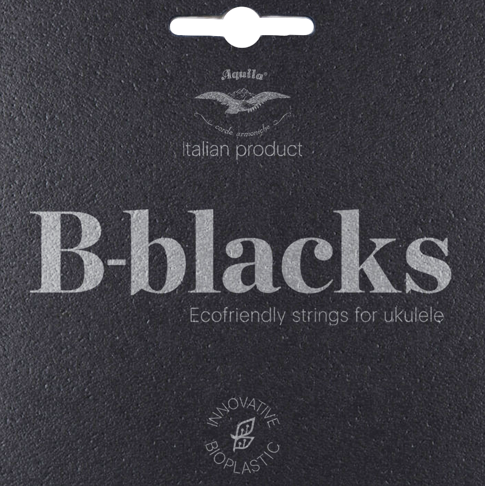Aquila B-Blacks Soprano / Concert Ukulele String Set