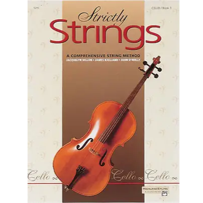 Strictly Strings Cello Book 1: Dillon et al. - 9780882845326