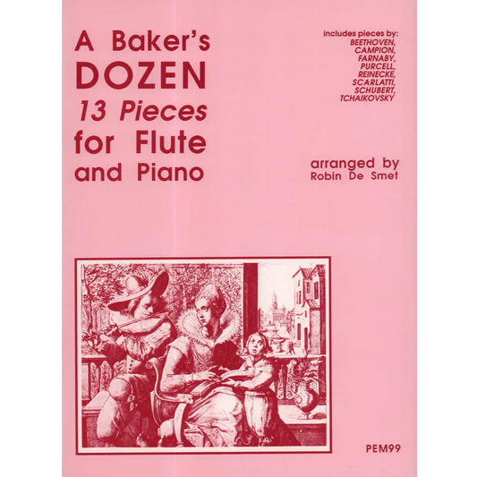A Baker's Dozen Flute & Piano Robin de Smet - 9790708003991