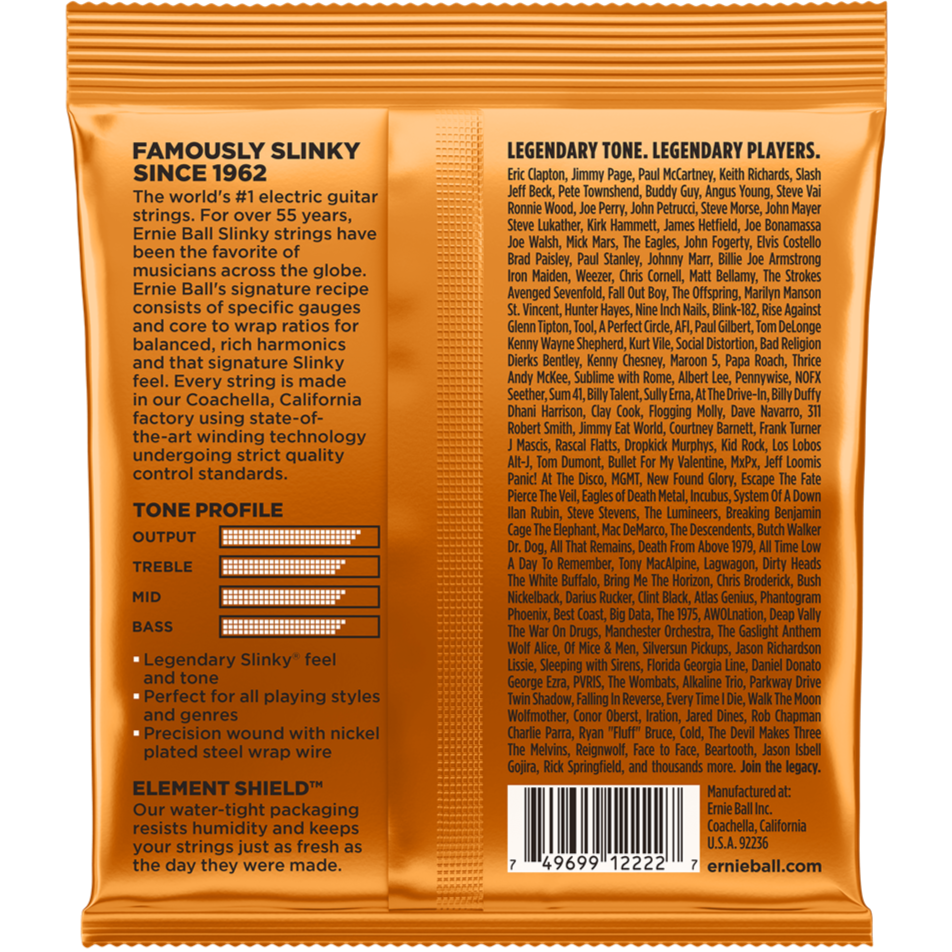 Ernie Ball Hybrid Slinky Electric Guitar Strings 9-46