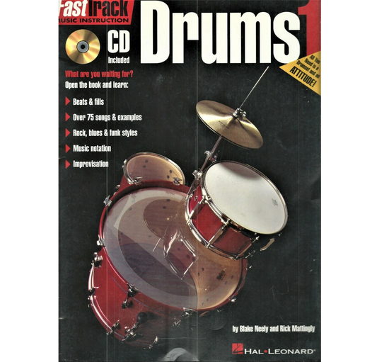 Fast Track Drums 1 - Blake Neely - 0793574099