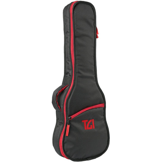 Baritone Ukulele Padded Gig Bag - TGI Transit Series Black & Red